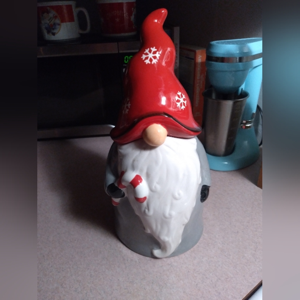 LTD Commodities Xmas Gnome Cookie Jar